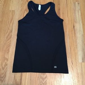 Black GapFit Racerback Workout Tank